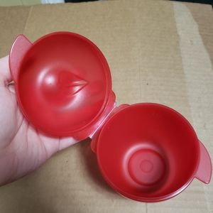 Tupper apple container